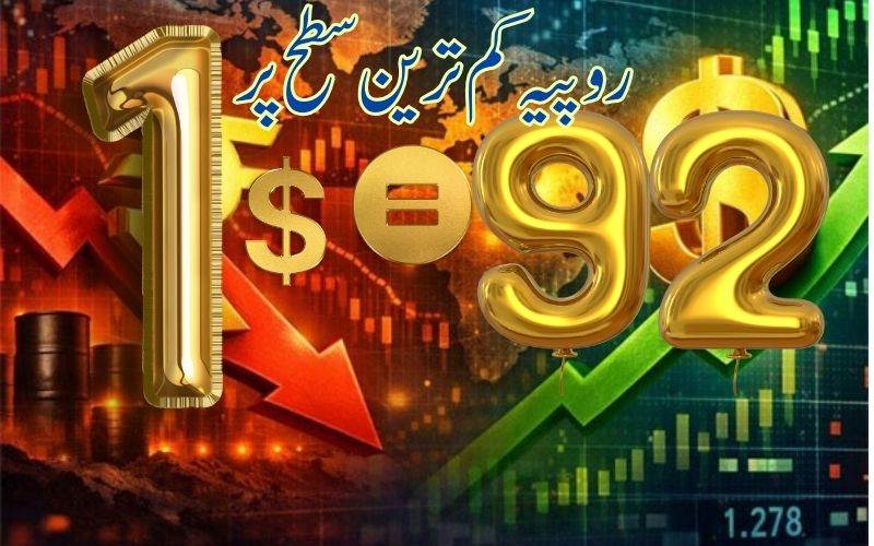 امریکی ڈالر کے مقابلے ہندوستانی روپیہ ہوا کمزور